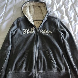 Hollister Zip up Sweatshirt